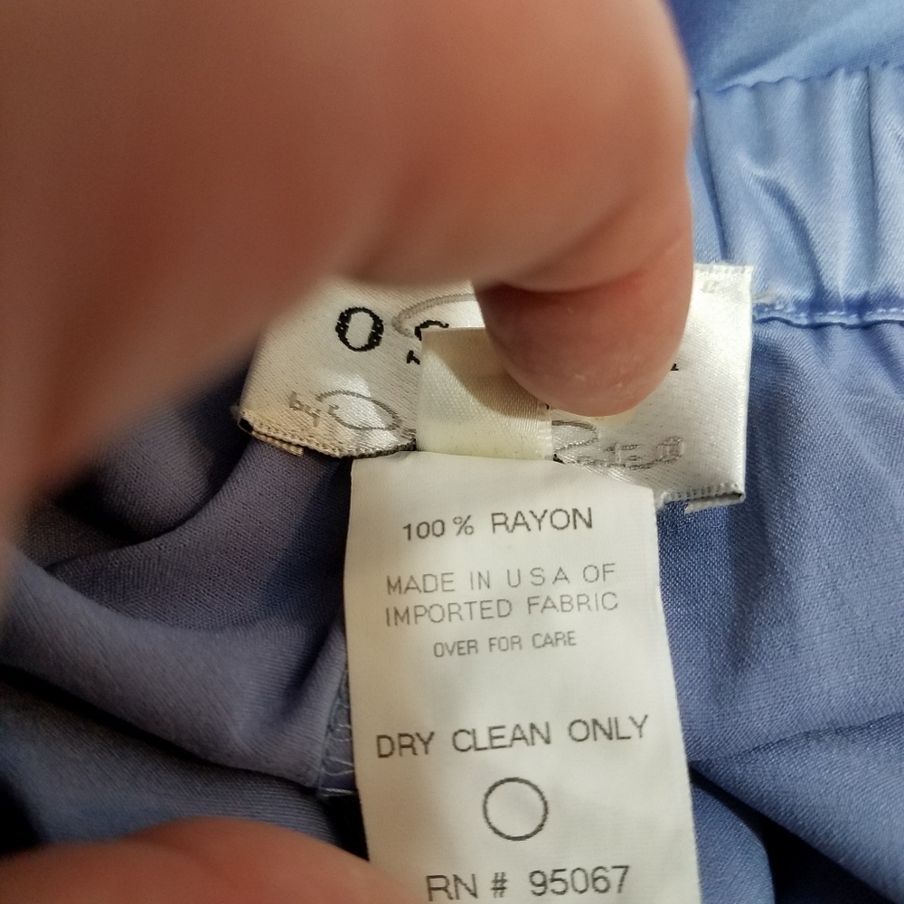 Oscar De La Renta Lilac Pants 8 NWT - Picture 7 of 12